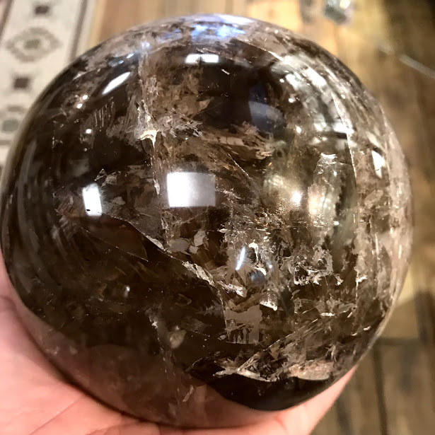 Smoky Quartz Sphere/ Crystal Ball